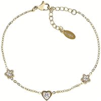 Armband Amen Dame Acciaio donna in Stahl Zircone ACBR815627G